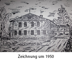 Agrarbetrieb Volck - Zeichnung um 1950
